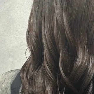 セミロング カラー 髪質改善ストレート /暖色カラー🎀🪞のヘアスタイル