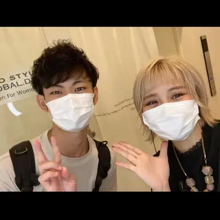 ショート カラー メンズ キッズ ショート、ボブなら お任せ❤️石川由美のヘアスタイル