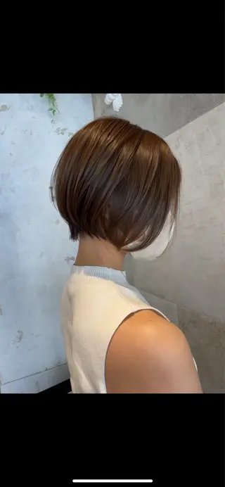 ショート カラー 韓国ヘア/髪質改善 /Harunaのヘアスタイル