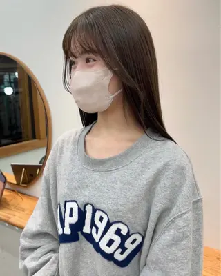 カラー aiko【艶カラー ・ミニモ年内で終了】のヘアスタイル