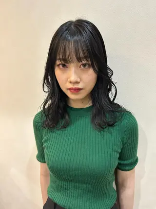 ロング カラー ボブ/透明感カラー 🧸YUI❤️のヘアスタイル