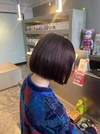 ショート 🧋ミルクティーカラ ー🧋特化小林拓登のヘアスタイル