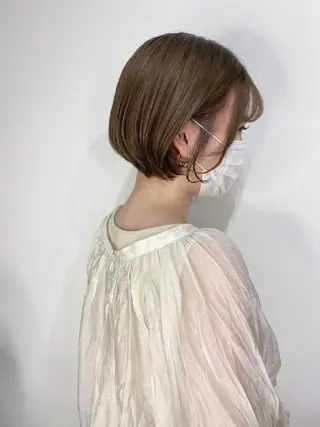 ショート カラー EKOLU所属・髪質改善サロン🫧 戎谷栞菜のヘアスタイル