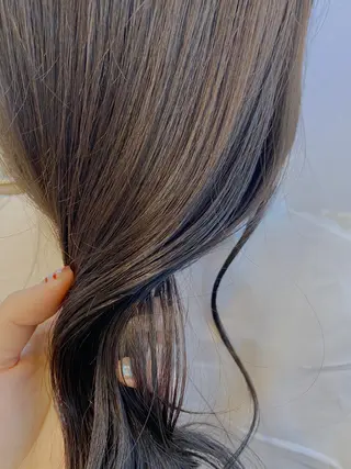 ロング カラー 🥣 hashi 🛋️のヘアスタイル