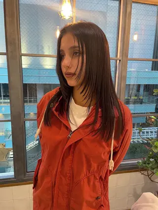 ロング LOREN/ miuのヘアスタイル