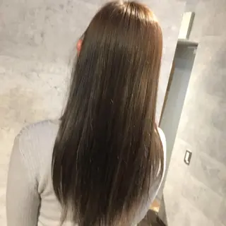 セミロング カラー hairresort Ai 御徒町のヘアスタイル