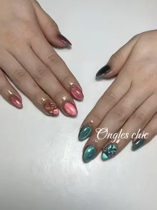 ネイル ongles chic24時間営業のネイルデザイン