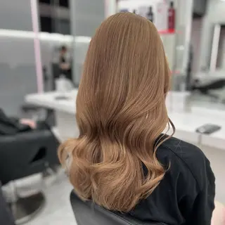 カラー ヘアアレンジ ロング 🫧柔らか透明感🫧 大人っぽヘア🛁🫧のヘアスタイル