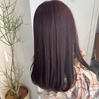 ミディアム カラー デザインカラー/パー マ🦖外岡咲希🦖のヘアスタイル