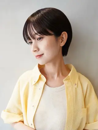 ショート 横浜/カット/ボブ/ レイヤーカットのヘアスタイル