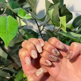 ネイル ☁️BLITZ 🎀笠原雪音🎀のネイルデザイン