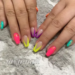 ネイル ホームサロン myu-nailのネイルデザイン