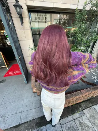 ロング カラー SHIAN 八王子👼鬼塚さやかのヘアスタイル