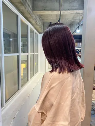 ミディアム カラー ‪🌱‬板倉 沙希‪🌱‬のヘアスタイル