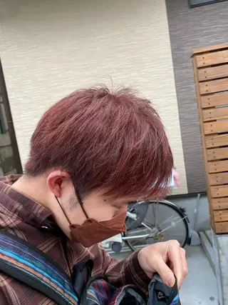 カラー メンズ 山本 瑠華のヘアスタイル