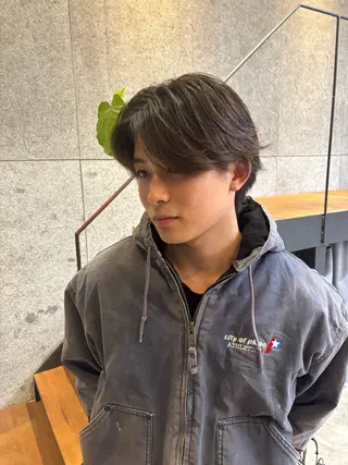 ショート パーマ メンズ 🎪🩰カワイイ暖色 カラー❣️reinaのヘアスタイル