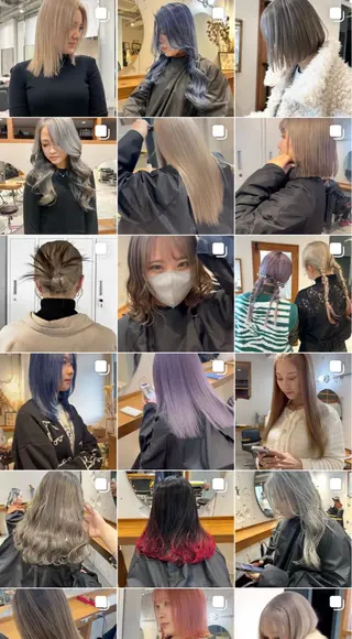 セミロング カラー EIGHT【店長】 大谷樹生のヘアスタイル