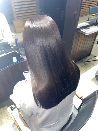 ロング ash  takasaki所属・大塚 友茉のヘアスタイル