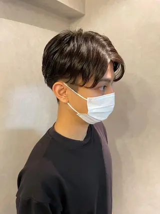 パーマ メンズ 🍮中山詩乃🍮顔 まわりデザイン◎のヘアスタイル