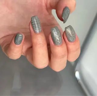 ネイル ネイル空間所属・ユキ @_yk_nail_のネイルデザイン