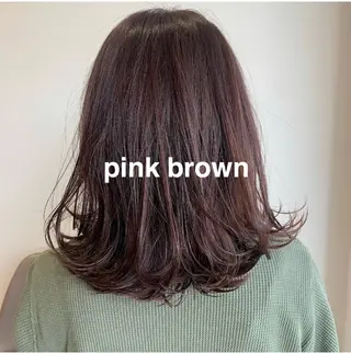 セミロング kitagawa mayuのヘアスタイル