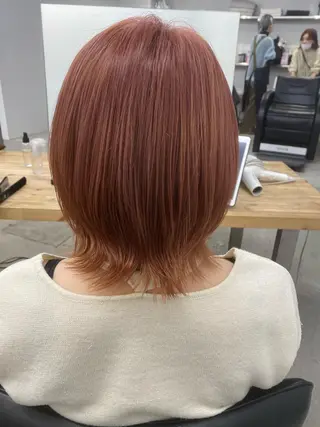 ショート カラー ヘアアレンジ マツエク・マツパ Riposo.所属・✨艶髪✨ 奈須晴香のヘアスタイル