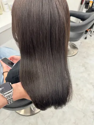 セミロング カラー 💖透明感カラー＆暗 髪専門💖Akariのヘアスタイル
