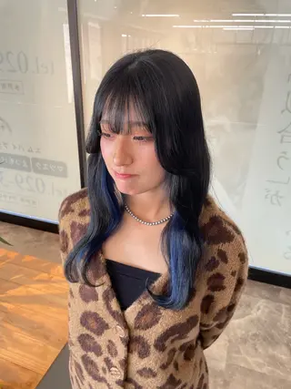 ロング 🧋ミルクティーカラ ー🧋特化小林拓登のヘアスタイル