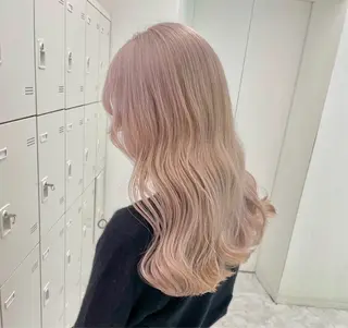 ロング カラー 海外girl/ハイト ーン/riko🫧のヘアスタイル