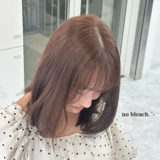 ミディアム カラー ガーリーstyle ❤︎misaki🏹のヘアスタイル