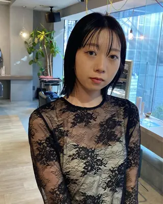 ショート 美髪・シールエクステ ホソタニリョウコのヘアスタイル