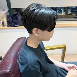 メンズ Alea by little 横浜所属・♡🌚垢抜け艶カラー Shiori🌝♡のヘアスタイル