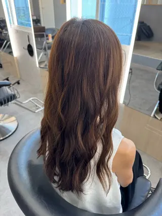 ロング 【縮毛矯正/カラー】 今野寛己のヘアスタイル