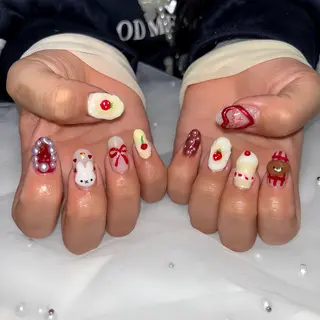 ネイル ぽっぷん satomiのネイルデザイン