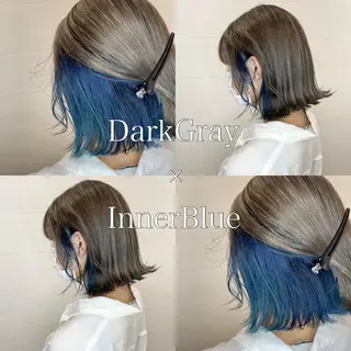 カラー 水戸/ブリーチカラー ♠️♠️會澤遼真のヘアスタイル