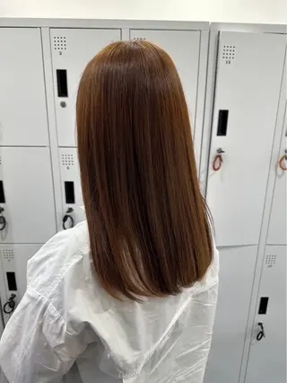 ロング カラー 荒 隼人のヘアスタイル