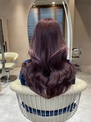 セミロング カラー RAFTOKYO 渋谷所属・RAFTOKYO 小林  梓のヘアスタイル