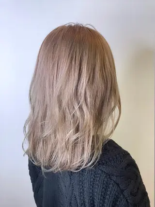 セミロング カラー IORI #韓国ヘア#髪質改善のヘアスタイル