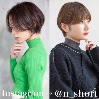 ショート 横山 直輝のヘアスタイル