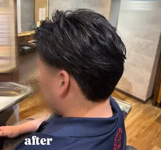 ショート メンズ メンズカットモデル 無料Ai🌙松本のヘアスタイル