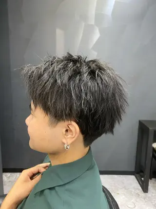 ショート 池田 亮雅のヘアスタイル