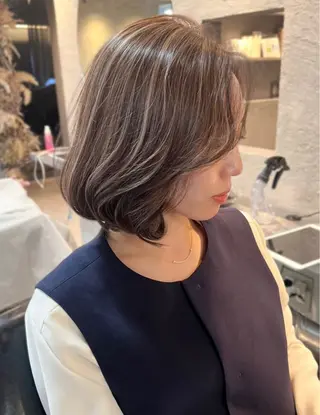 ミディアム 韓国系/ダブルカラー /トグチリンカのヘアスタイル