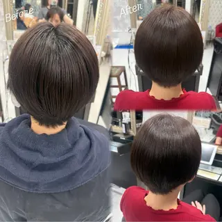 ショート prize 錦糸町店所属・カラーモデル募集中 💜manaka💜のヘアスタイル