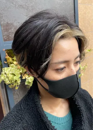 ショート ショート 嶋津祥希のヘアスタイル