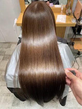 ロング 個室　髪質改善サロン　HANARE by youres hair 神楽坂 【はなれ】所属・神楽坂🌈髪質改善 縮毛矯正🦄松田のヘアスタイル