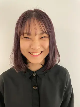 ミディアム カラー Ata.所属・kubo nozomiのヘアスタイル