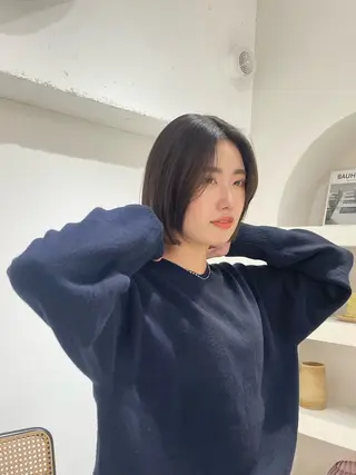 カラー 大夢 /カットモデル募集のヘアスタイル