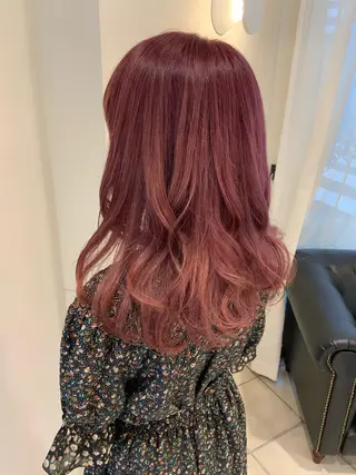 ロング 韓国風ヘア♡ runaのヘアスタイル