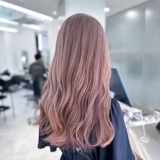 ロング カラー 韓国風暖色カラー‎ 🩰🎀/yurinのヘアスタイル
