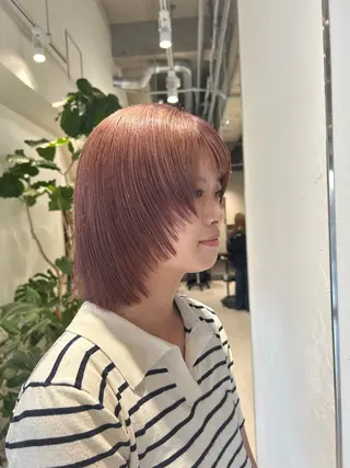 ショート カラー ハイトーン/アレンジ /🎀YUINA🎀のヘアスタイル
